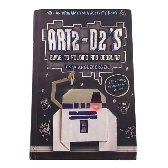 Art2-D2's Guide to Folding & Doodling Origami Yoda Activity Book 2013 HC R2-D2 - Picture 1 of 4